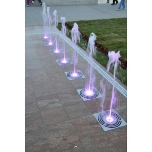 Dry Jet Outdoor Fountain - Star Garden